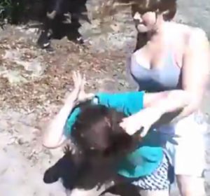 Big Tit Girl Fight Is Brutal As Fuck