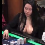 Asian Poker Star Using Her Boobs As Distraction