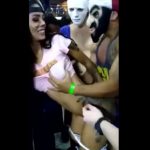 Slut Being Gangbanged At Concert