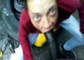 Crack Whore Regrets Giving A Black Dude A Blow Job