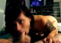 Horny Step Sister Wanted Her Face Fucked Hard
