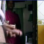 Maid Enjoys Watching Her Masters Son Cum