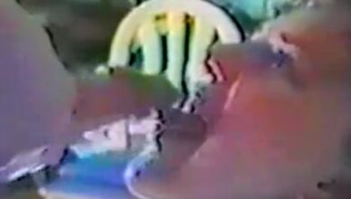 Vintage 90s Sister Taking A Messy Cum Facial.