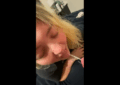 Red Neck GF Gets Facialed Then Swallows Cum