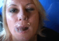 Milf Taking A Fantastic Public Cum Facial