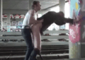 Hate Filled Sister Pegs Gay Bro Until He Cums