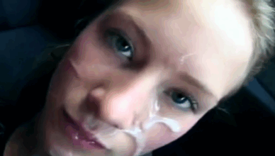 18Y Slut Delivers A Fantastic Blow Job And Cum Facial