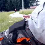 Sickjunk Fan Pulls Out His Dick And Cums In Front Of A Old Milf