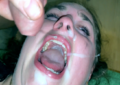 Swinger Wife Swallows Down Two Massive Messy Cum Facials