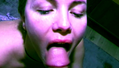 French Milf Truly Enjoys Swallowing Cum