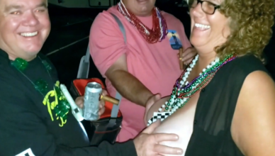 Drunk Mom Lets A Bunch Of Dilfs Play And Suck On Her Tits