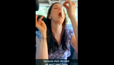 Pov Of Cheating Wife Swallowing Cum Out Of A Condom