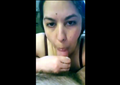 Star Trek Loving Slut Makes Small Dick Cum In Her Mouth And Face