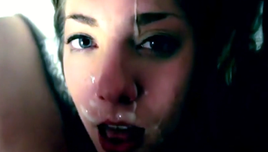 Beautiful Little Milf Takes A Fantastic Cum Facial